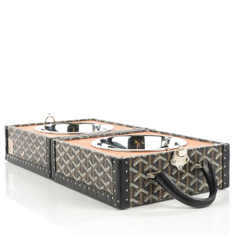 goyard pet bowls|maison goyard pet bowls.